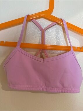 Ivivva Girls Lavender Pink Tank Top Sports Bra